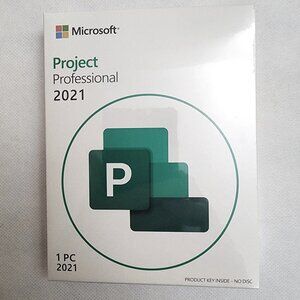 Microsoft Project Professional 2021 - USB Drive -  Full Retail Package!